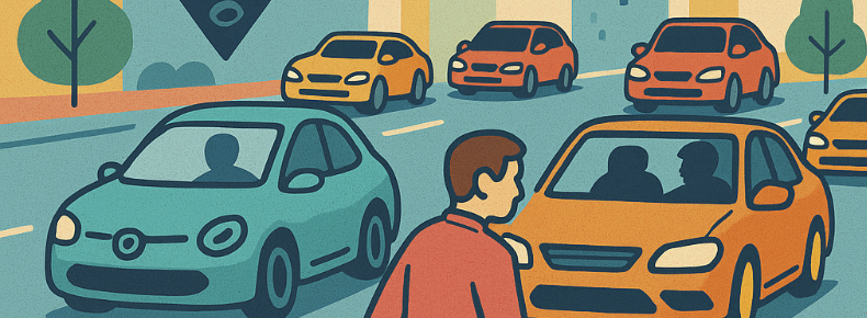 En ciudad, los coches eléctricos, frente a los de combustión, triplican el riesgo de atropello a peatones.